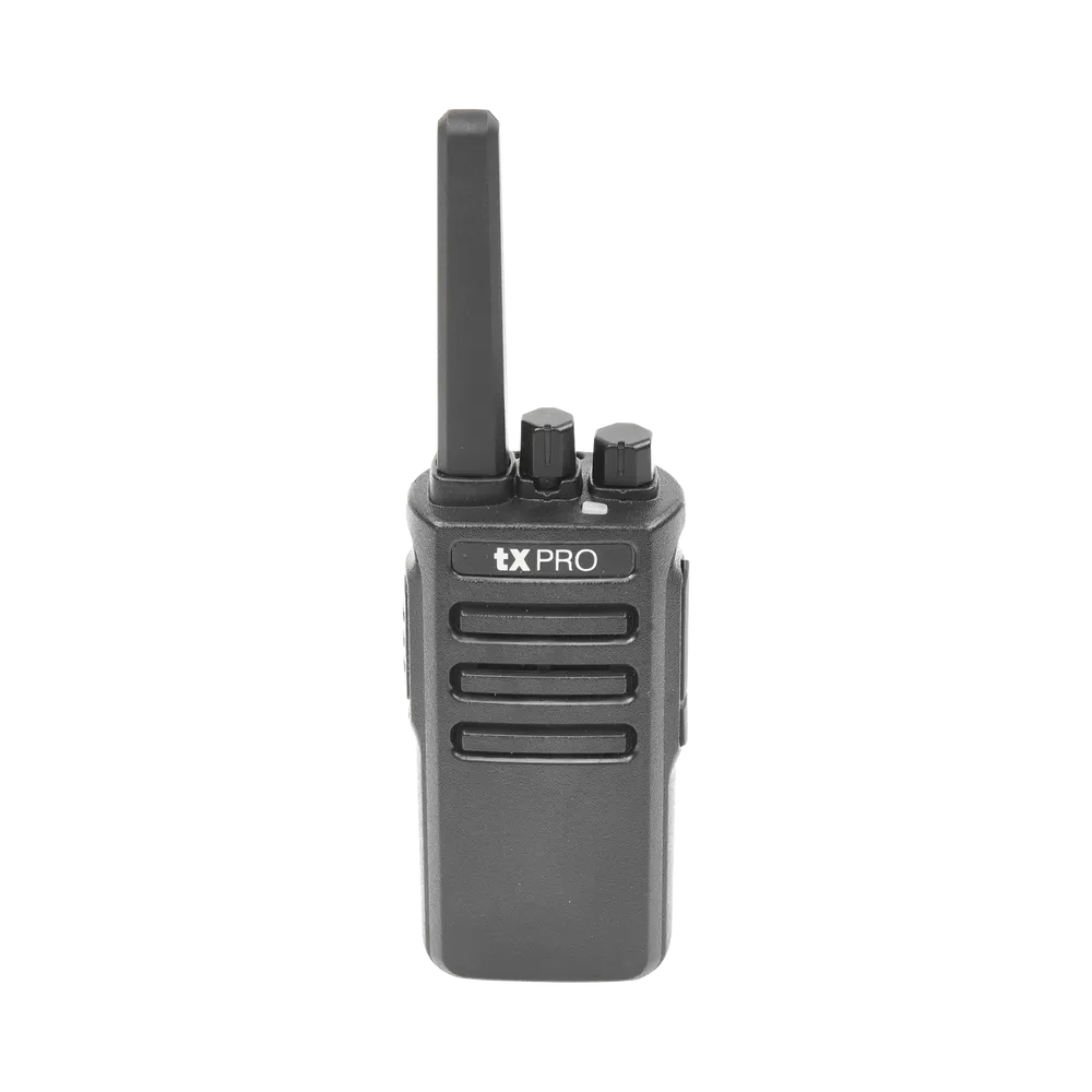 Radio Profesional Portatil UHF-5W Alta Cobertura TX600-TXPRO