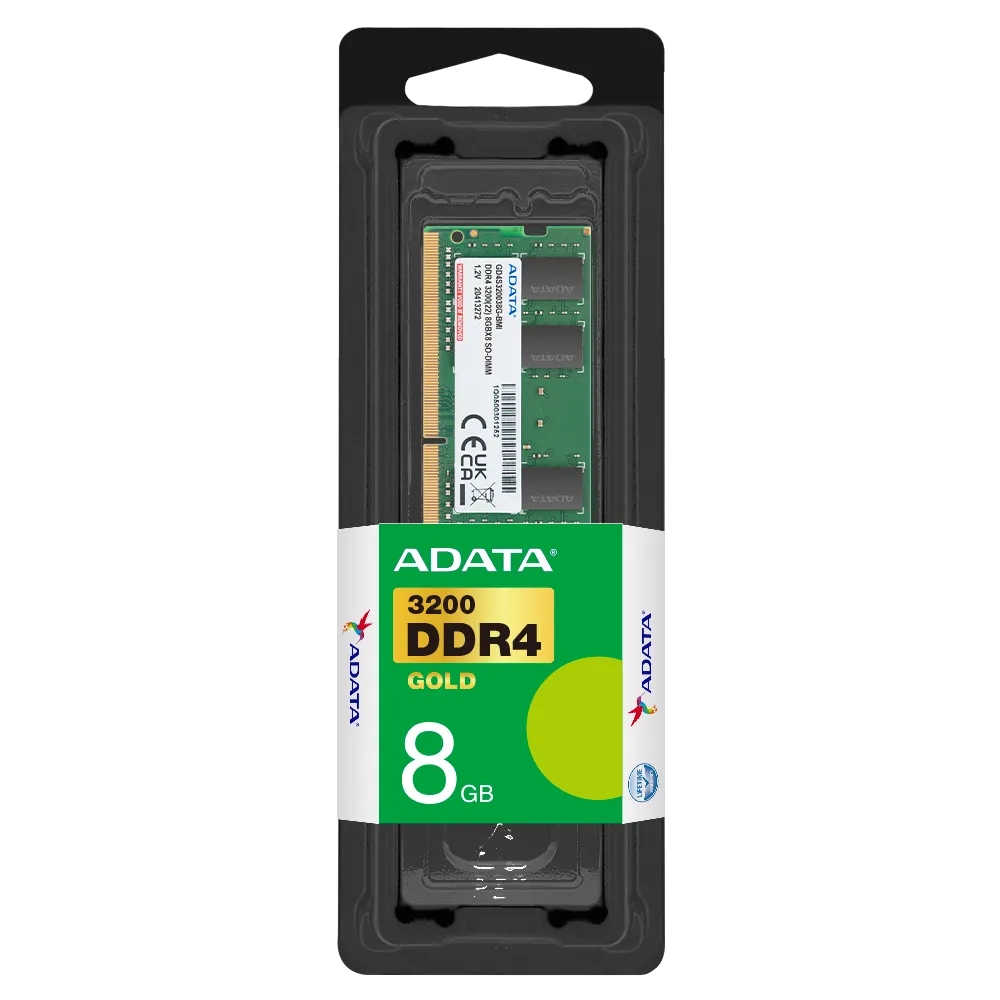 [0604129] Memoria DDR4 3200 Para portátil ADATA Gold 8GB