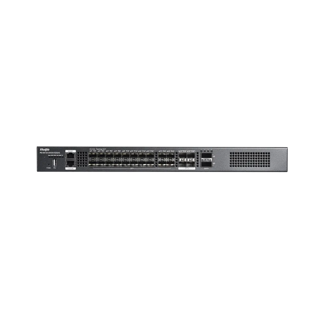 [0101030] Switch Core Capa 3 Ruijie RG-S6120-20XS4VS2QXS 23Tbps 20P10G-4P25G-2P40G (con fuente).