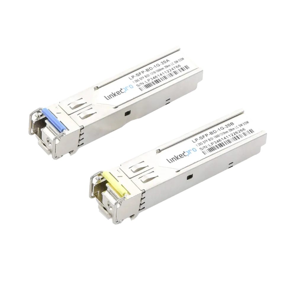 Módulo SFP Bidireccional LinkedPro Monomodo LP-SFP-BD-1G-20 20Km