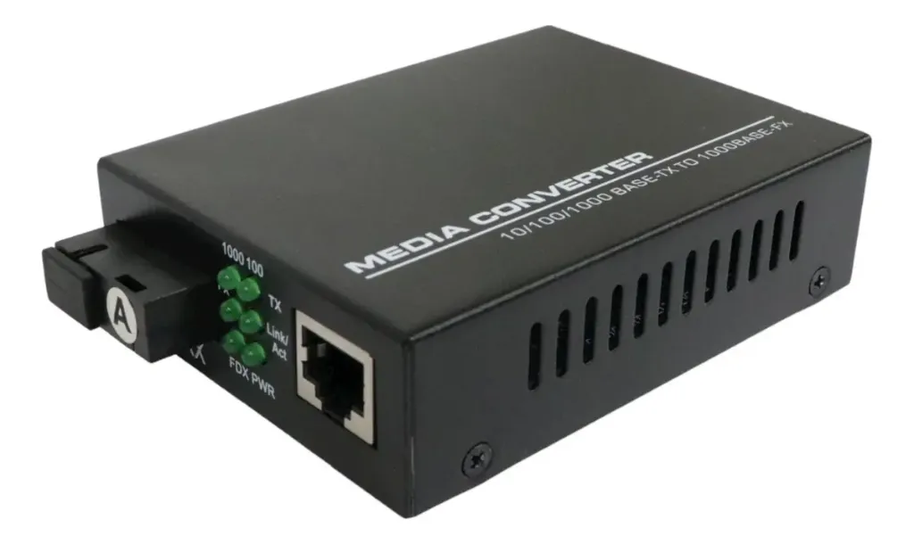 [0105067] Conversor de Medios SF-5M-5C TX-B10 Monomodo Gigabyte 20Kms (A)(B) (1 hilo)