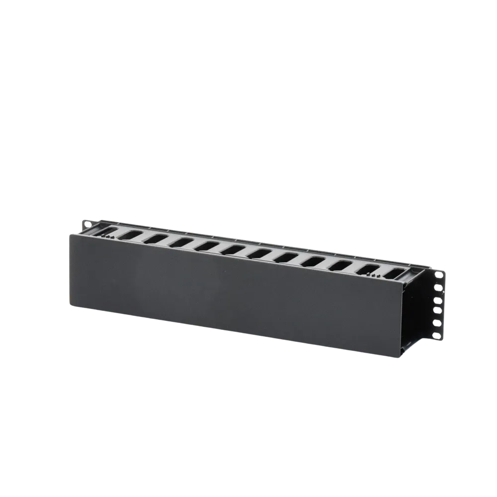 Organizador de cables 2U para Rack
