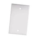Placa de Pared Ciega Universal, Color Blanco
