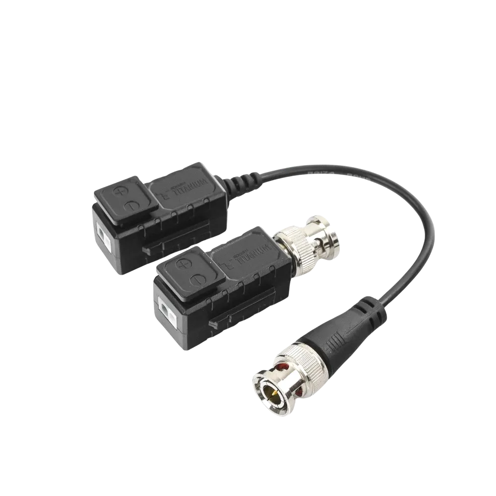 Video Balun TT-101-F-TURBO EPCOM TITANIUM 4K 100% cobre