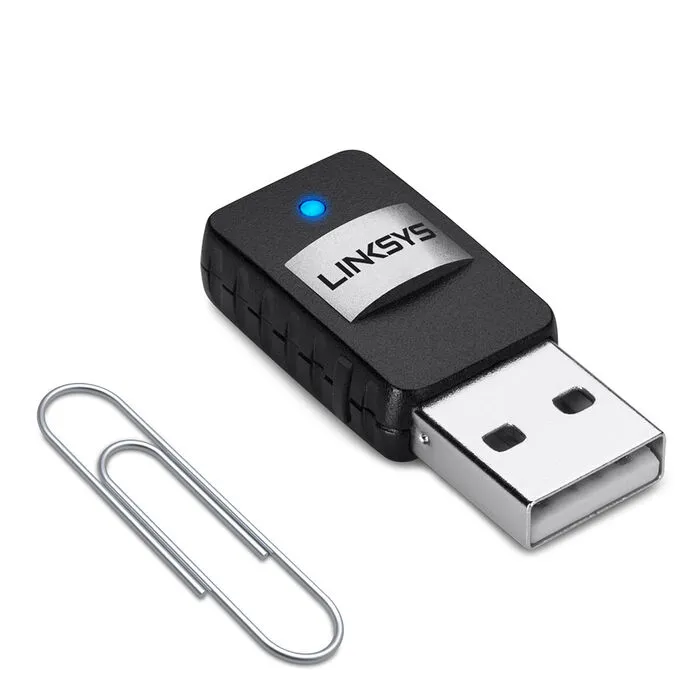 [0104005] Mini Adaptador de Red Dual Band Linksys USB AE6000